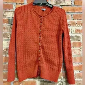 Eddie Bauer Cardigan Sweater Size PXL